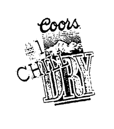 CHILL #1 COORS DRY logo