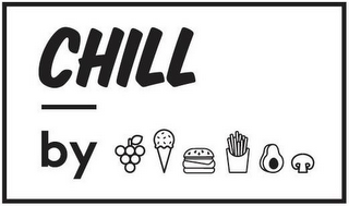 CHILL BY logo