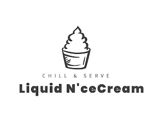 CHILL & SERVE LIQUID N'CECREAM logo
