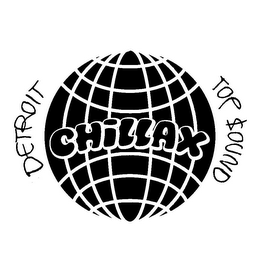 CHILLAX DETROIT TOP $OUND logo