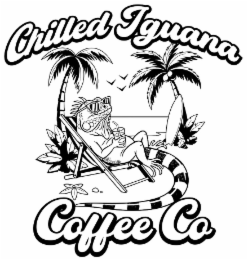 CHILLED IGUANA COFFEE CO logo