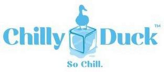 CHILLY DUCK SO CHILL. logo