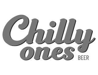 CHILLY ONES BEER logo