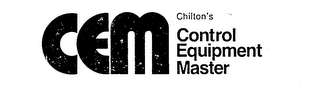 CHILTON'S CONTROL EQUIPMENT MASTER CEM logo