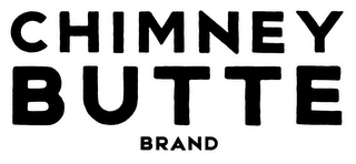 CHIMNEY BUTTE BRAND logo