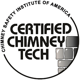 CHIMNEY SAFETY INSTITUTE OF AMERICA CERTIFIED CHIMNEY TECH logo