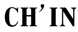 CH'IN logo