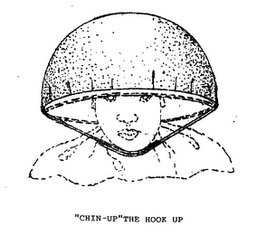 "CHIN-UP" THE HOOK UP logo