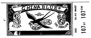 CHINA BLUE SVALAN THE SWALLOW logo