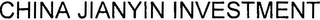 CHINA JIANYIN INVESTMENT logo