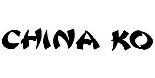 CHINA KO logo
