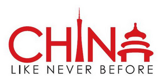 CHINA LIKE NEVER BEFORE logo