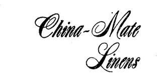 CHINA-MATE LINENS logo