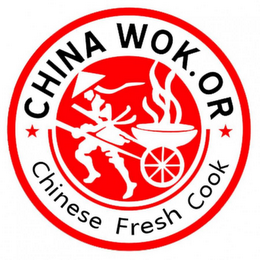CHINA WOK.OR CHINESE FRESH COOK logo