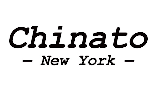 CHINATO NEW YORK logo