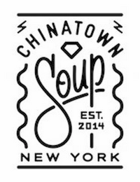 CHINATOWN SOUP EST. 2014 NEW YORK logo