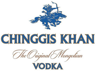 CHINGGIS KHAN THE ORIGINAL MONGOLIAN VODKA logo