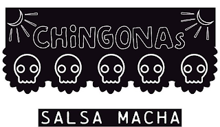 CHINGONAS SALSA MACHA logo