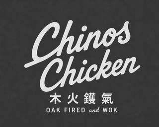CHINOS CHICKEN OAK FIRED AND WOK logo