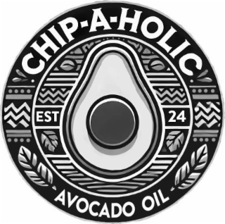 CHIP-A-HOLIC.EST 24. AVOCADO OIL logo