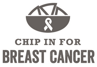 CHIP IN FOR BREAST CANCER logo