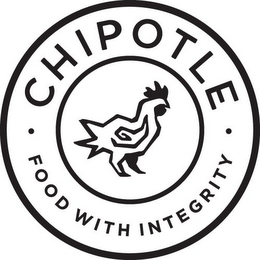 · CHIPOTLE · FOOD WITH INTEGRITY logo