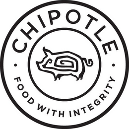 CHIPOTLE · FOOD WITH INTEGRITY · logo