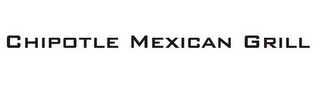 CHIPOTLE MEXICAN GRILL logo