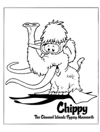 CHIPPY THE CHANNEL ISLANDS PYGMY MAMMOTH logo