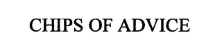 CHIPS OF ADVICE logo