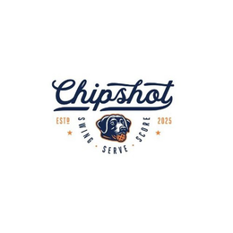 CHIPSHOT SWING • SERVE •  SCORE ESTD 2025 logo