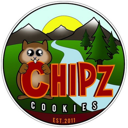 CHIPZ COOKIES EST. 2011 logo