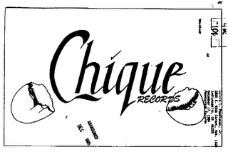CHIQUE RECORDS logo