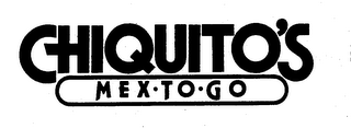 CHIQUITO'S MEX-TO-GO logo