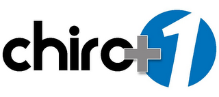 CHIRO + 1 logo
