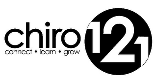 CHIRO 121 CONNECT · LEARN · GROW logo