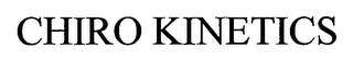 CHIRO KINETICS logo