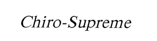 CHIRO-SUPREME logo
