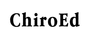 CHIROED logo