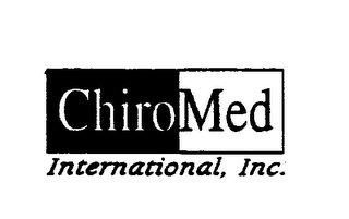 CHIROMED INTERNATIONAL, INC. logo