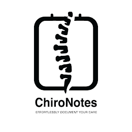 CHIRONOTES EFFORTLESSLY DOCUMENT YOUR CARE logo