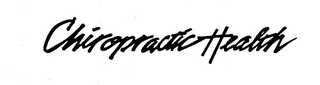 CHIROPRACTIC HEALTH logo