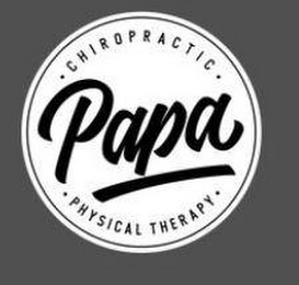 ·CHIROPRACTIC· PAPA ·PHYSICAL THERAPY· logo