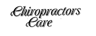 CHIROPRACTORS CARE logo