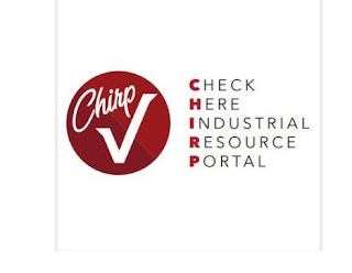 CHIRP CHECK HERE INDUSTRIAL RESOURCE PORTAL logo