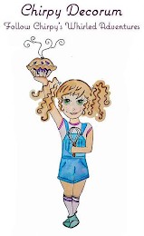 CHIRPY DECORUM FOLLOW CHIRPY'S WHIRLED ADVENTURES logo