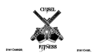 CHISEL FITNESS STAY CHARGED. STAY CHISEL. logo