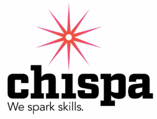 CHISPA WE SPARK SKILLS. logo