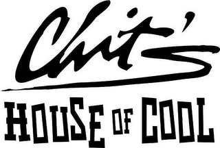 CHIT'S HOUSE OF COOL logo