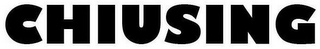 CHIUSING logo